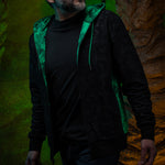 Acq Inc Reversible Zip Up Hoodie