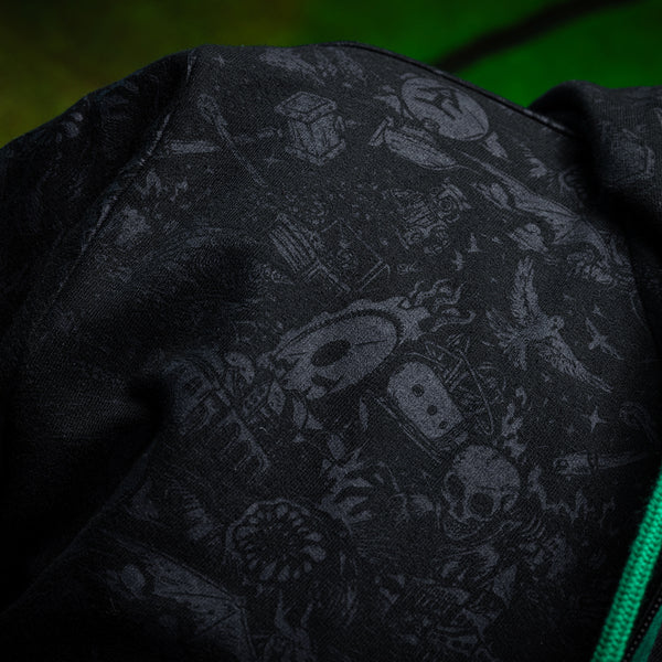 Acq Inc Reversible Zip Up Hoodie