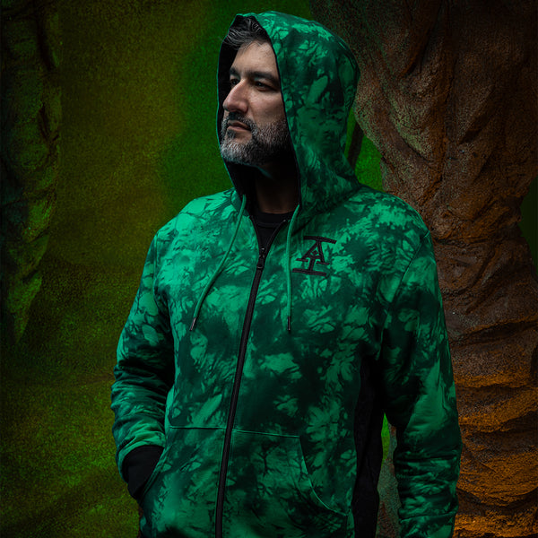 Acq Inc Reversible Zip Up Hoodie