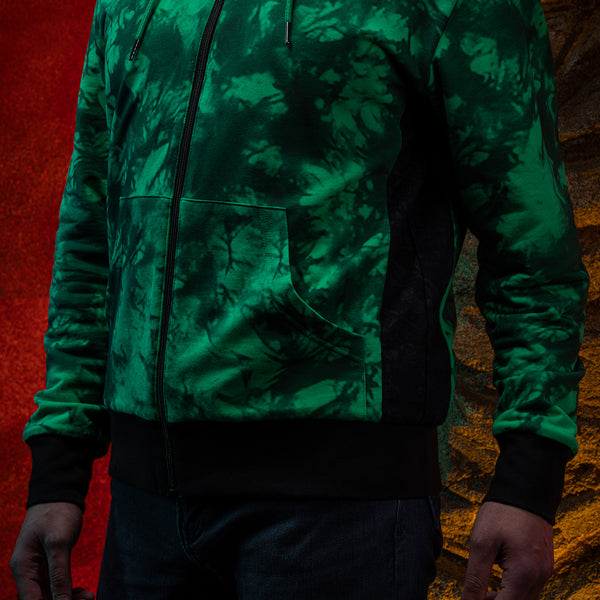 Acq Inc Reversible Zip Up Hoodie