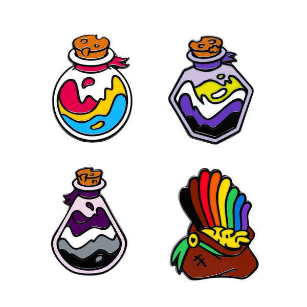 Pride Potions Pin Set