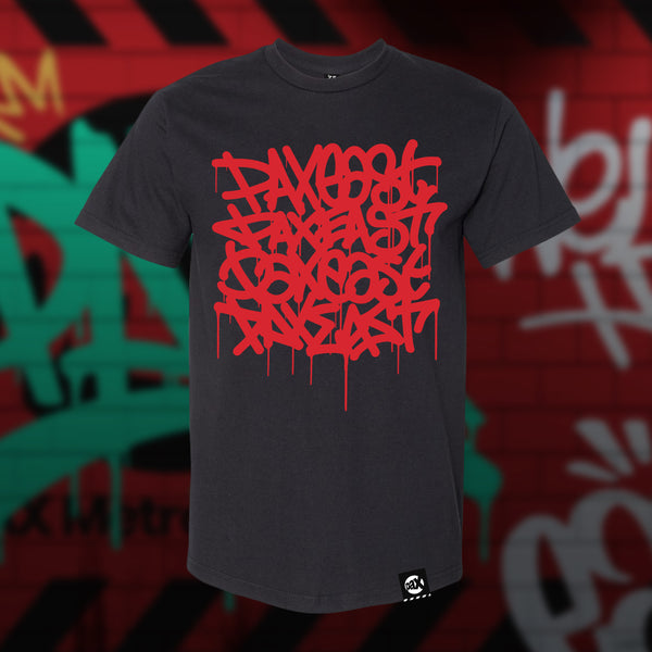 East Drip Black Tee