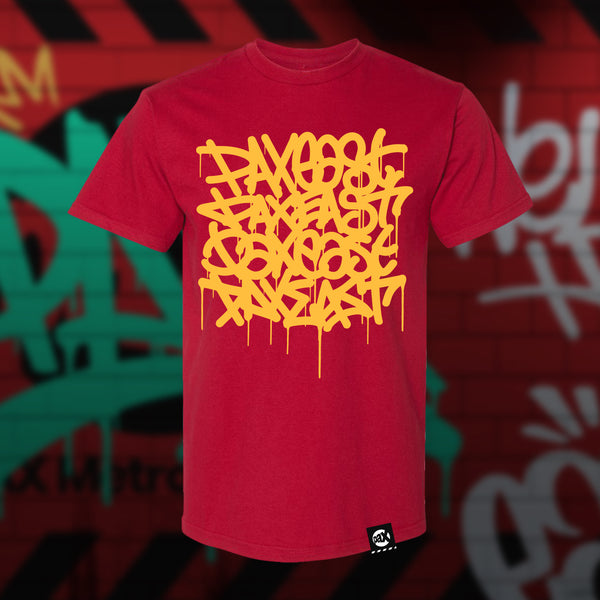 East Drip Red Tee
