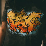 Graffiti Logo Mineral Wash Tee