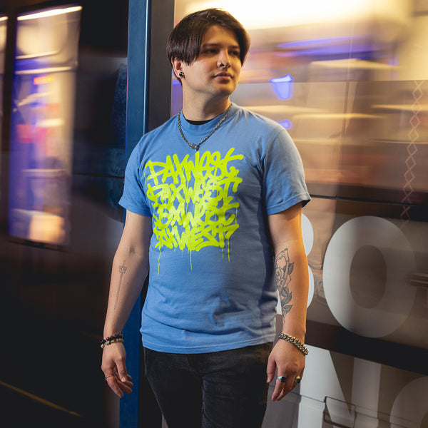 PAX West 2025 Blue Drip Tee