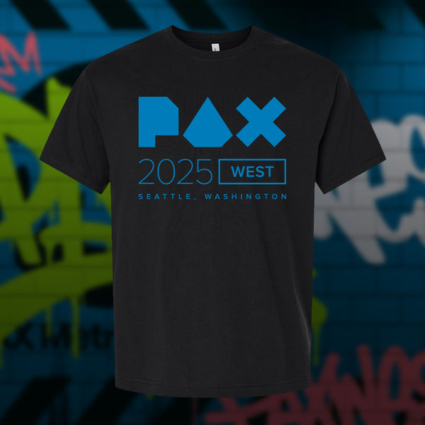 PAX West 2025 Show Black Tee