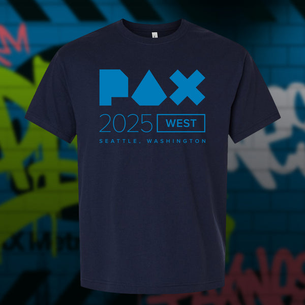 PAX West 2025 Show Navy Tee