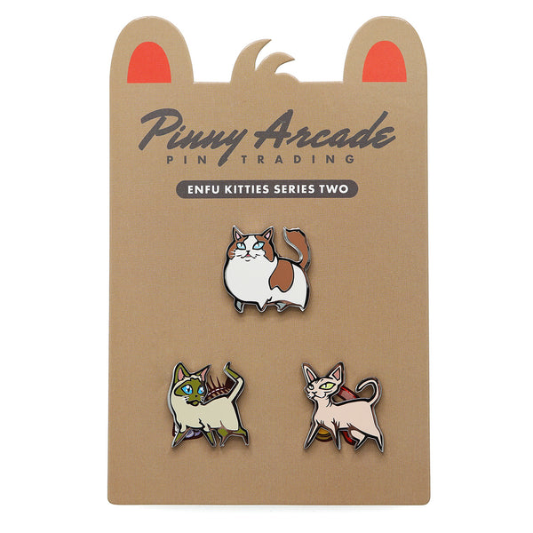 Enfu Kitties Series 2 Pin Set