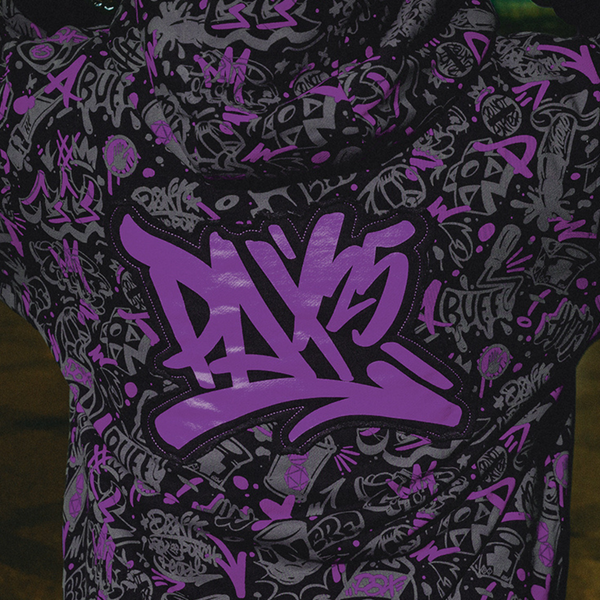 PAX Unplugged 2025 Graffiti Zip-Up Hoodie