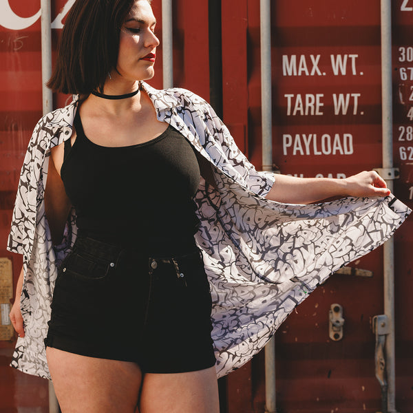 PAX Sticker Button-Up Tee