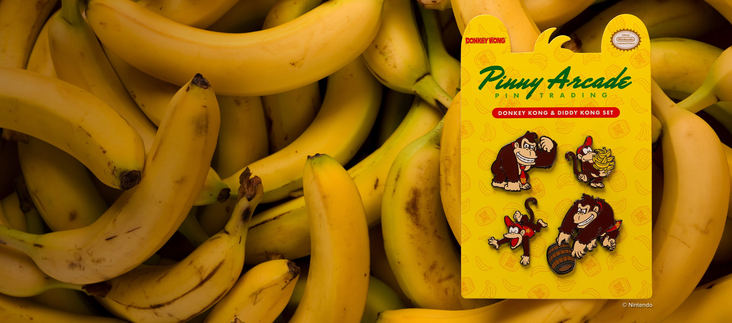 Donkey Kong™ & Diddy Kong™ Pin Set