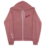 Mauve Dungeon Mistress Zip-Up Hoodie
