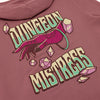 Mauve Dungeon Mistress Zip-Up Hoodie