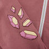 Mauve Dungeon Mistress Zip-Up Hoodie