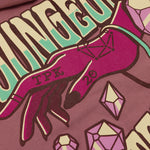 Mauve Dungeon Mistress Zip-Up Hoodie