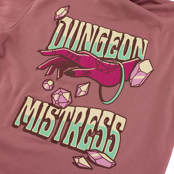 Mauve Dungeon Mistress Zip-Up Hoodie