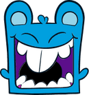 The Merch laughing maniacly