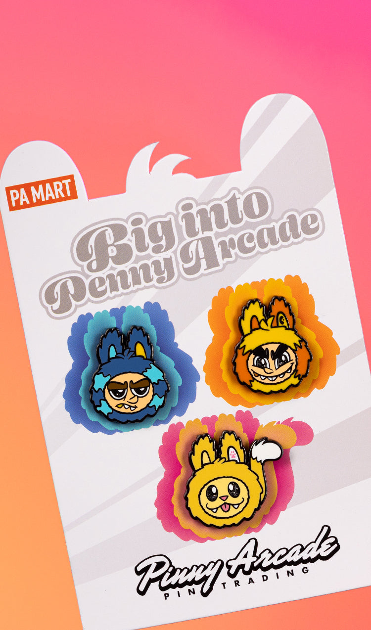 Pabubu Pin Set featuring Tychoco, Gabeebee, & Kemperpurr
