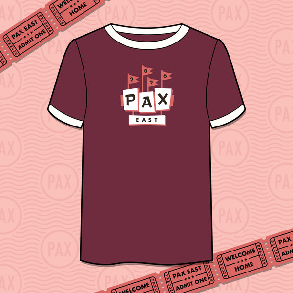 PAX Logo Ringer Tee