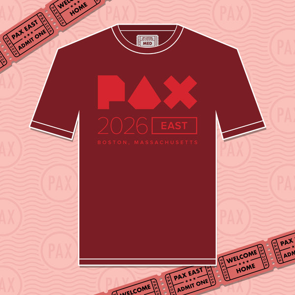 PAX East 2026 Unisex Red Show Tee