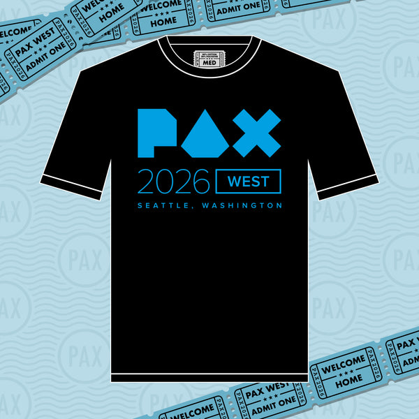 PAX West 2026 Unisex Black Show Tee