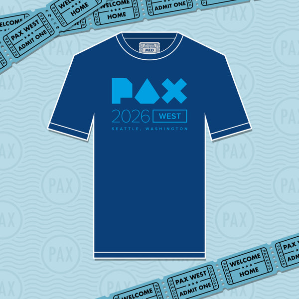 PAX West 2026 Women's Navy Show Tee