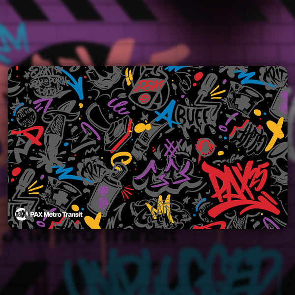 PAX 2025 Graffiti Playmat