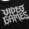 Metal Video Games Rolled Cuff Muscle Tee