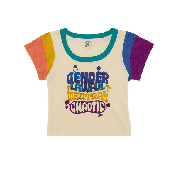 Gender Mycology Cropped Tee