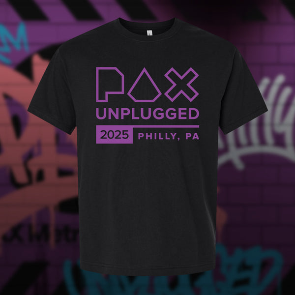 PAX Unplugged 2025 Show Black Tee