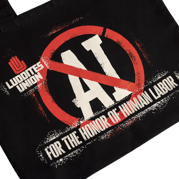 Luddites Union Tote Bag