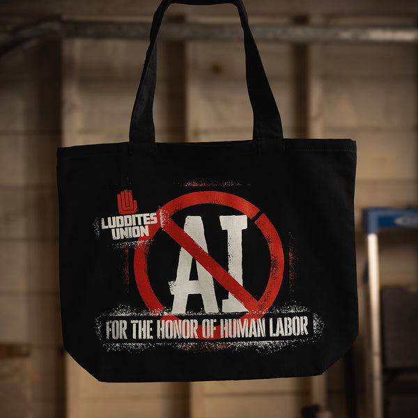 Luddites Union Tote Bag