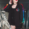 PAX Spray Paint Rainbow Windbreaker