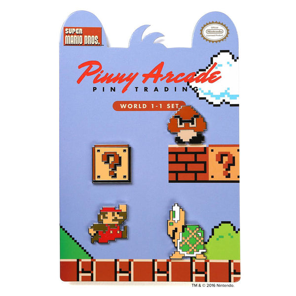 Super Mario Bros.™ World 1-1 Pin Set – Penny Arcade Store