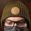 WASD Wide Ribbed Knit Beanie